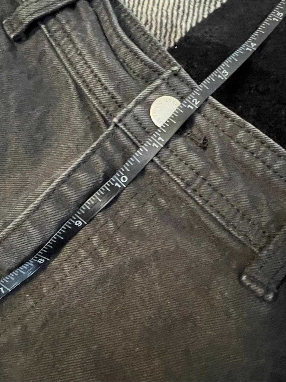 Universal Thread Sailor Wide-Leg Jeans in Black. Size 14 - Picture 6 of 13